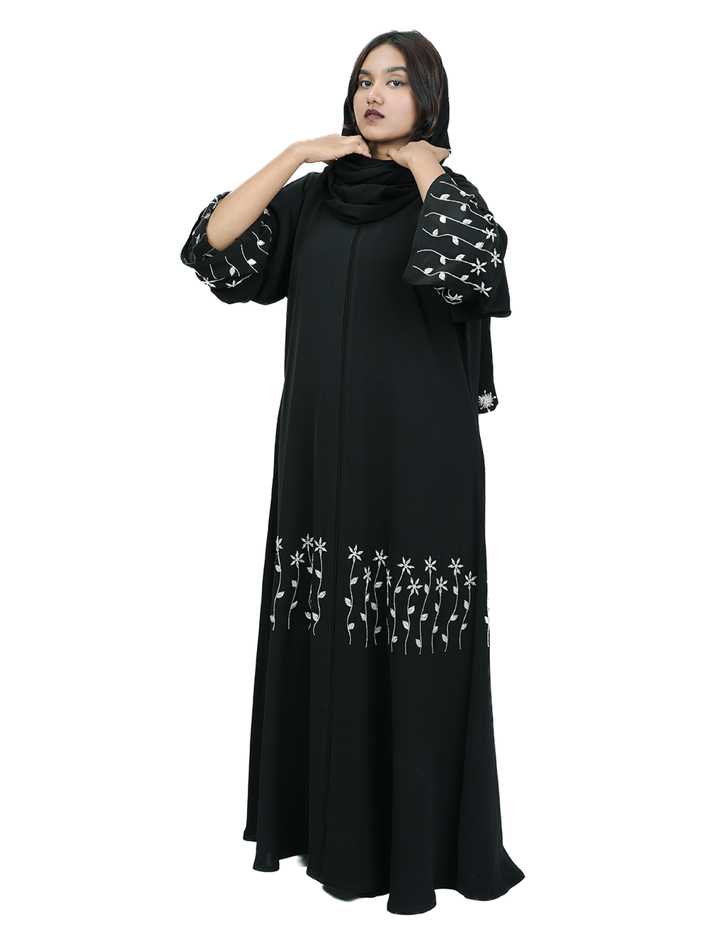 JASMINE WINE ABAYA