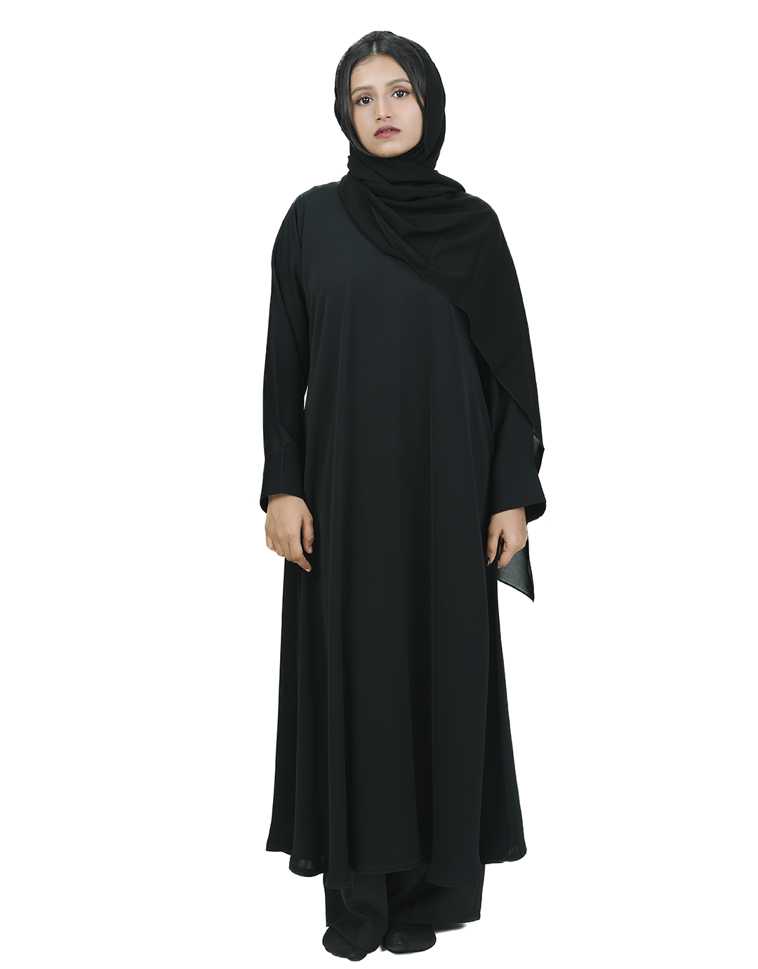 THE ESSENTIAL V NECK ABAYA