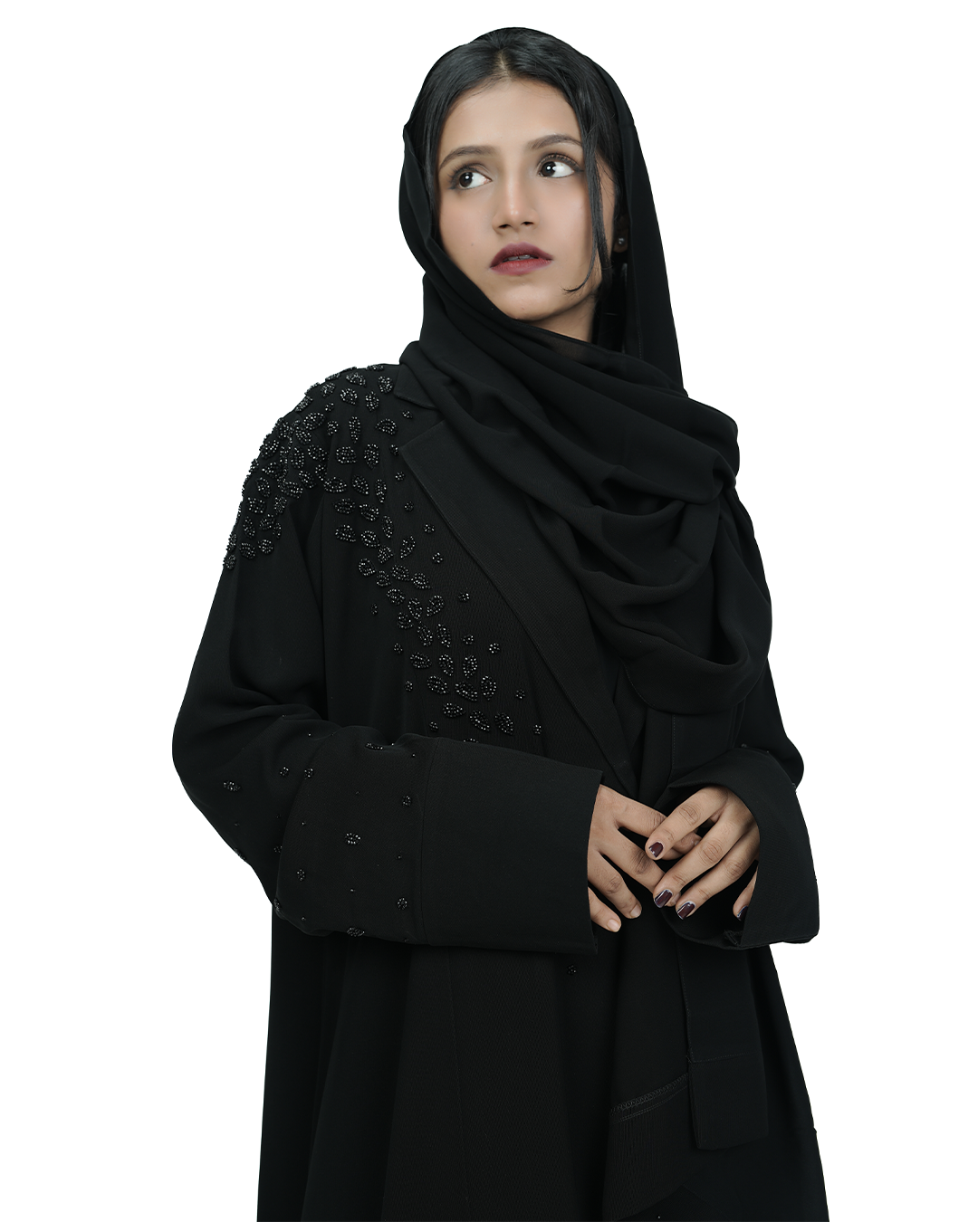 MIDNIGHT RAIN ABAYA