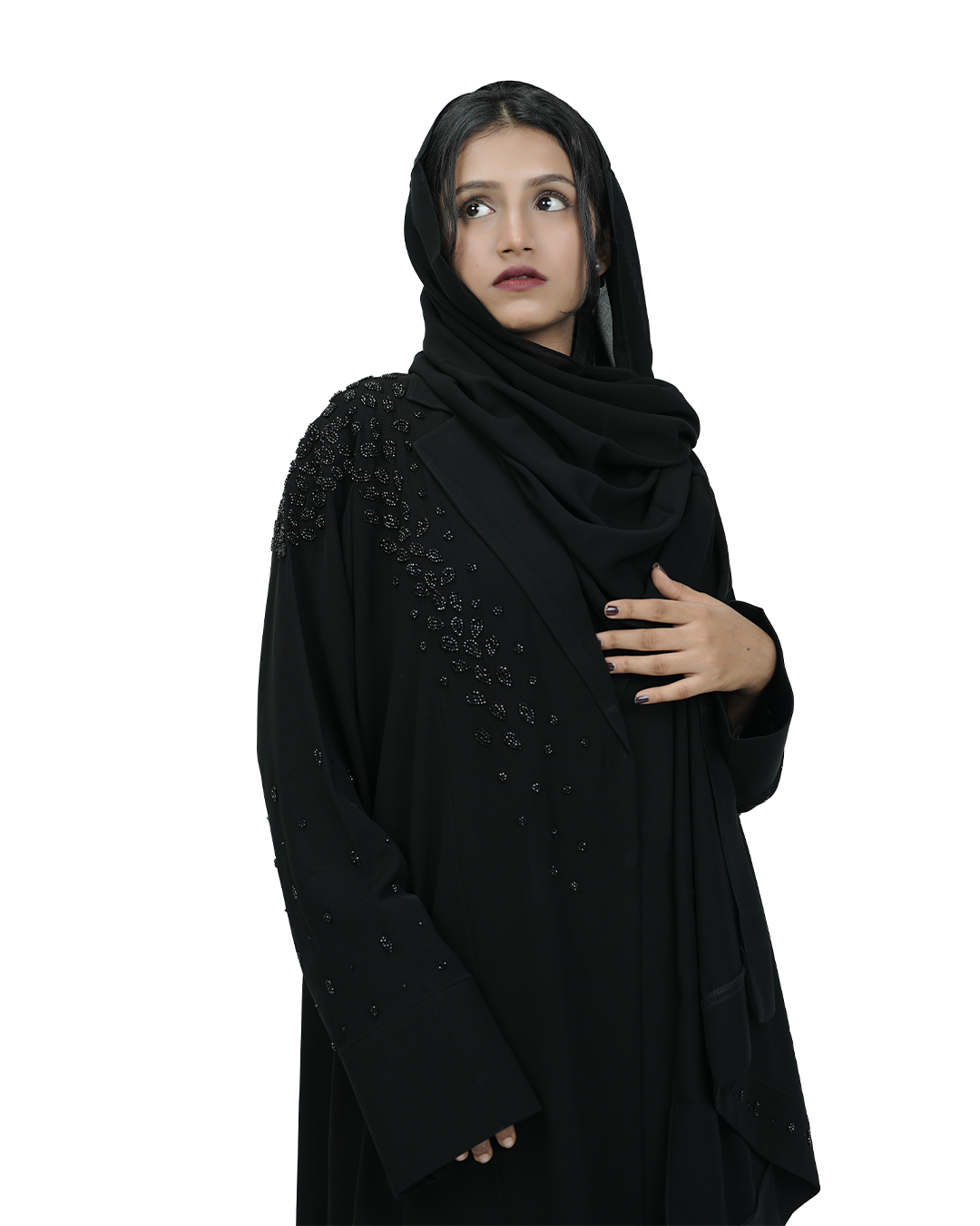 MIDNIGHT RAIN ABAYA