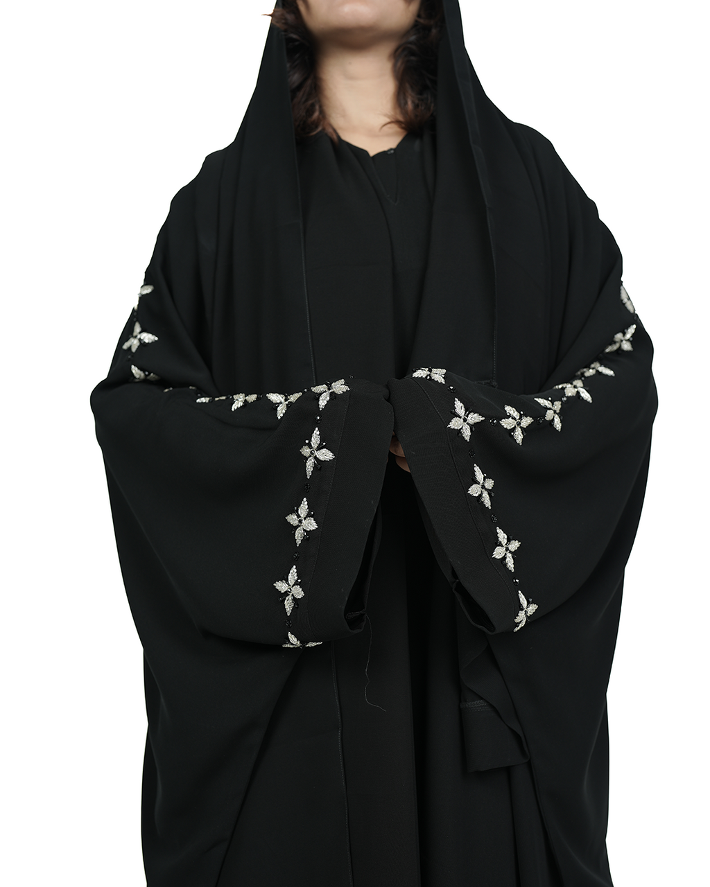 THE SILVER JASMIN KAFTAN