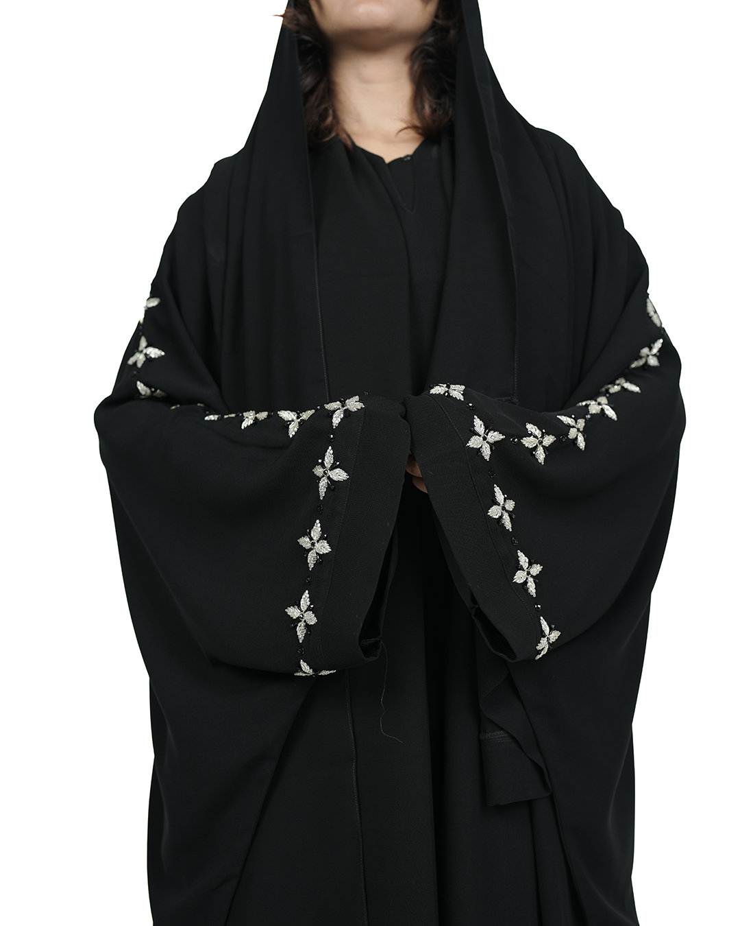 THE SILVER JASMIN KAFTAN