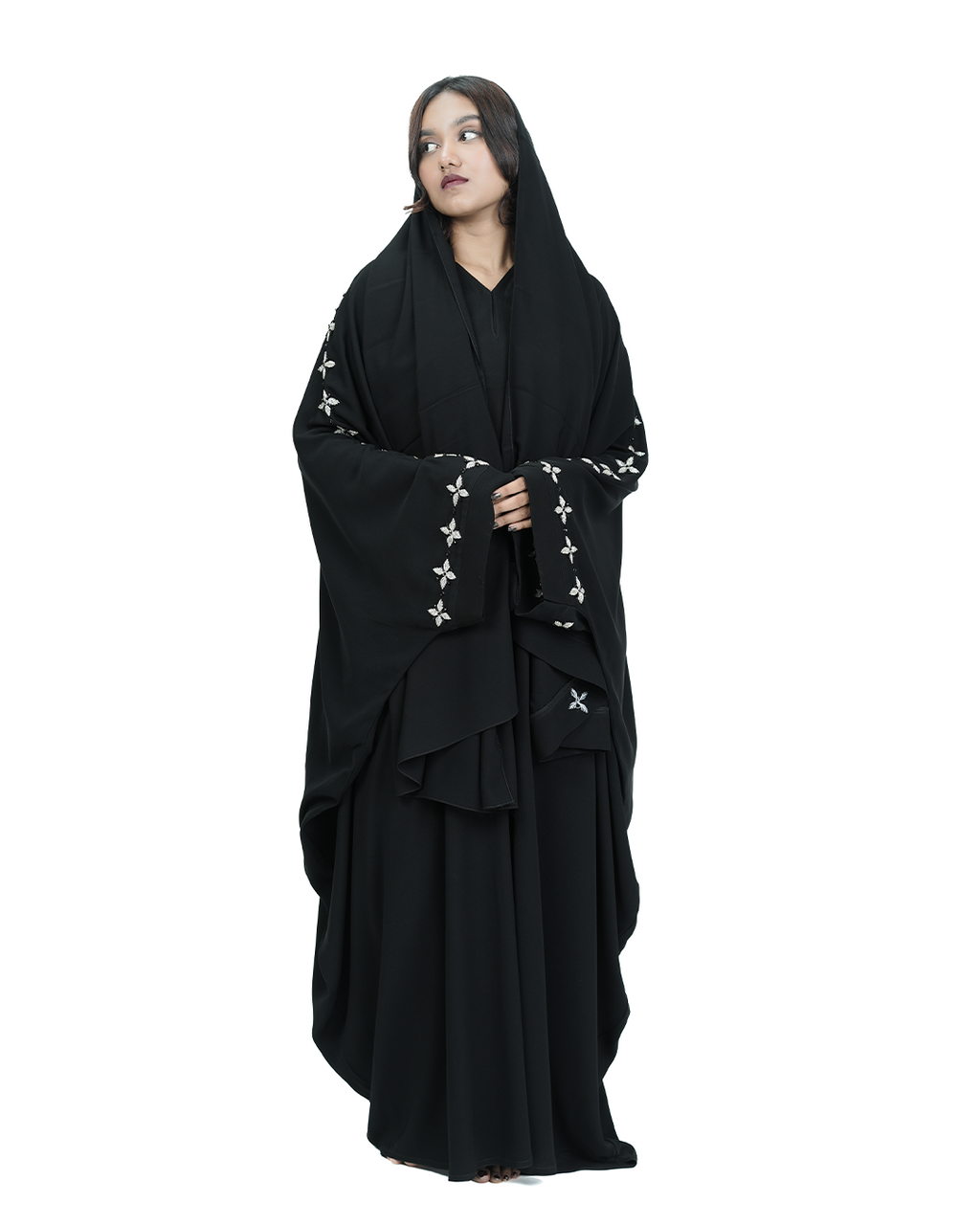 THE SILVER JASMIN KAFTAN