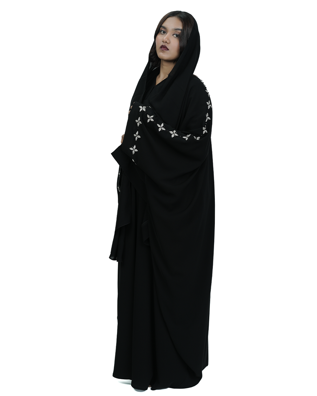 THE SILVER JASMIN KAFTAN