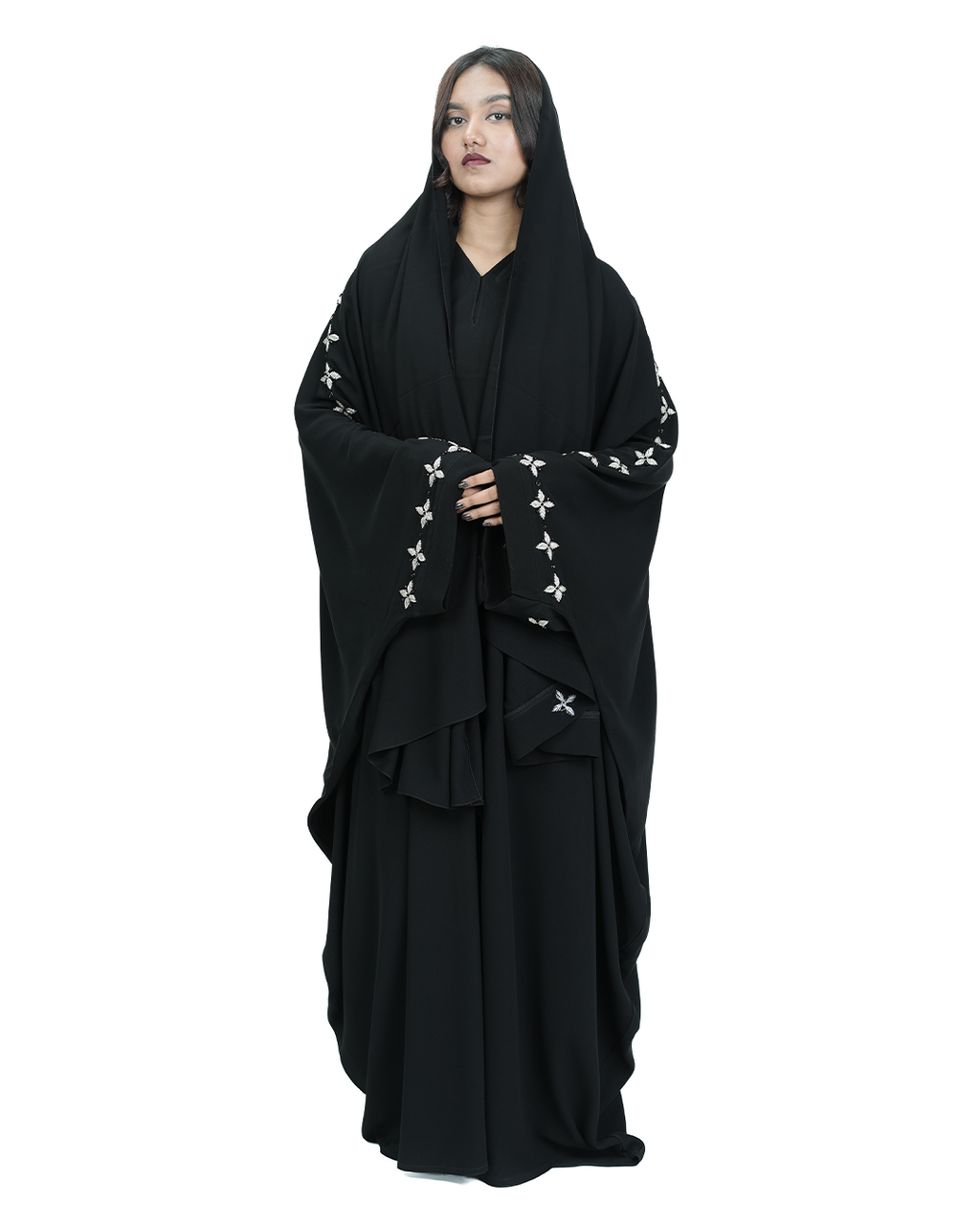 THE SILVER JASMIN KAFTAN