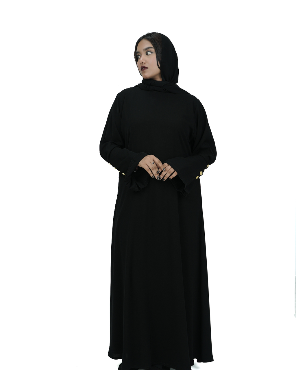 THE TULIP CUFF ABAYA