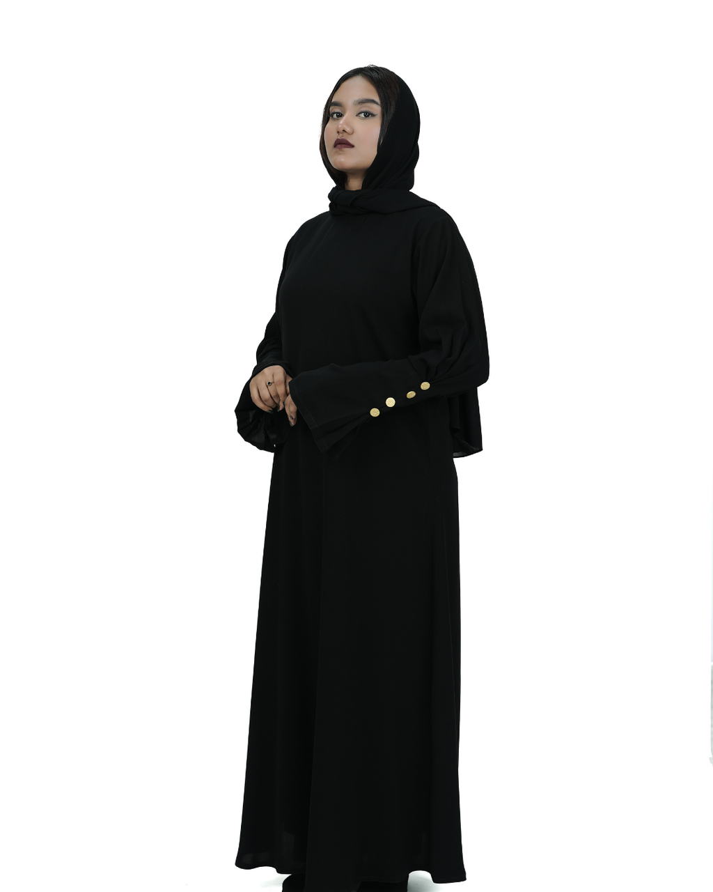 THE TULIP CUFF ABAYA