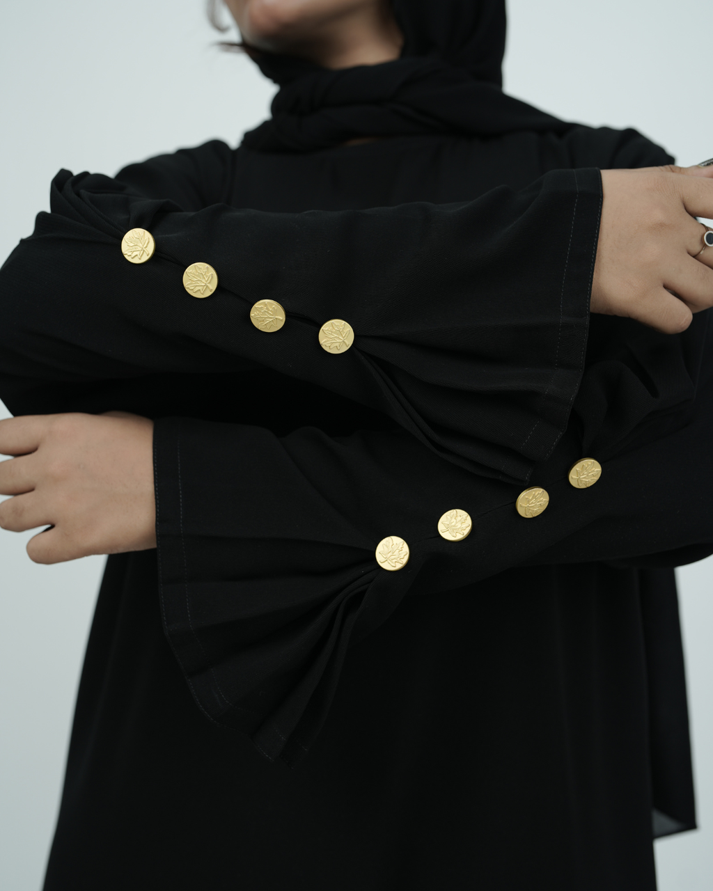 THE TULIP CUFF ABAYA