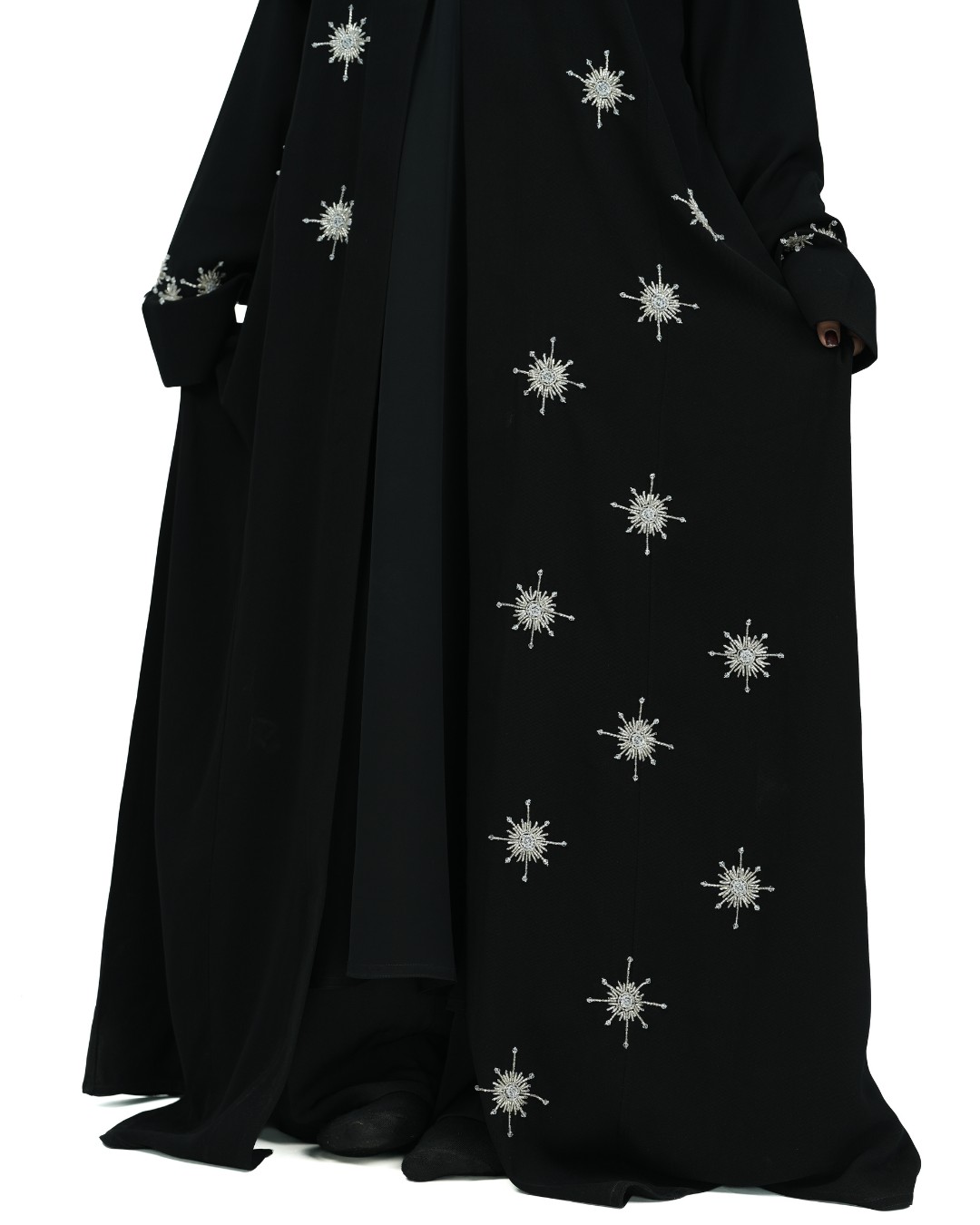 THE SHIMMERING STAR COAT ABAYA
