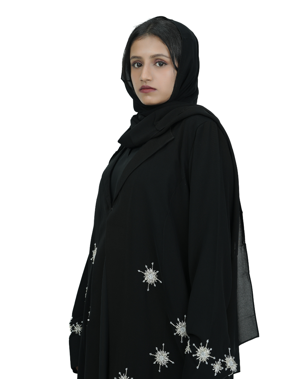 THE SHIMMERING STAR COAT ABAYA