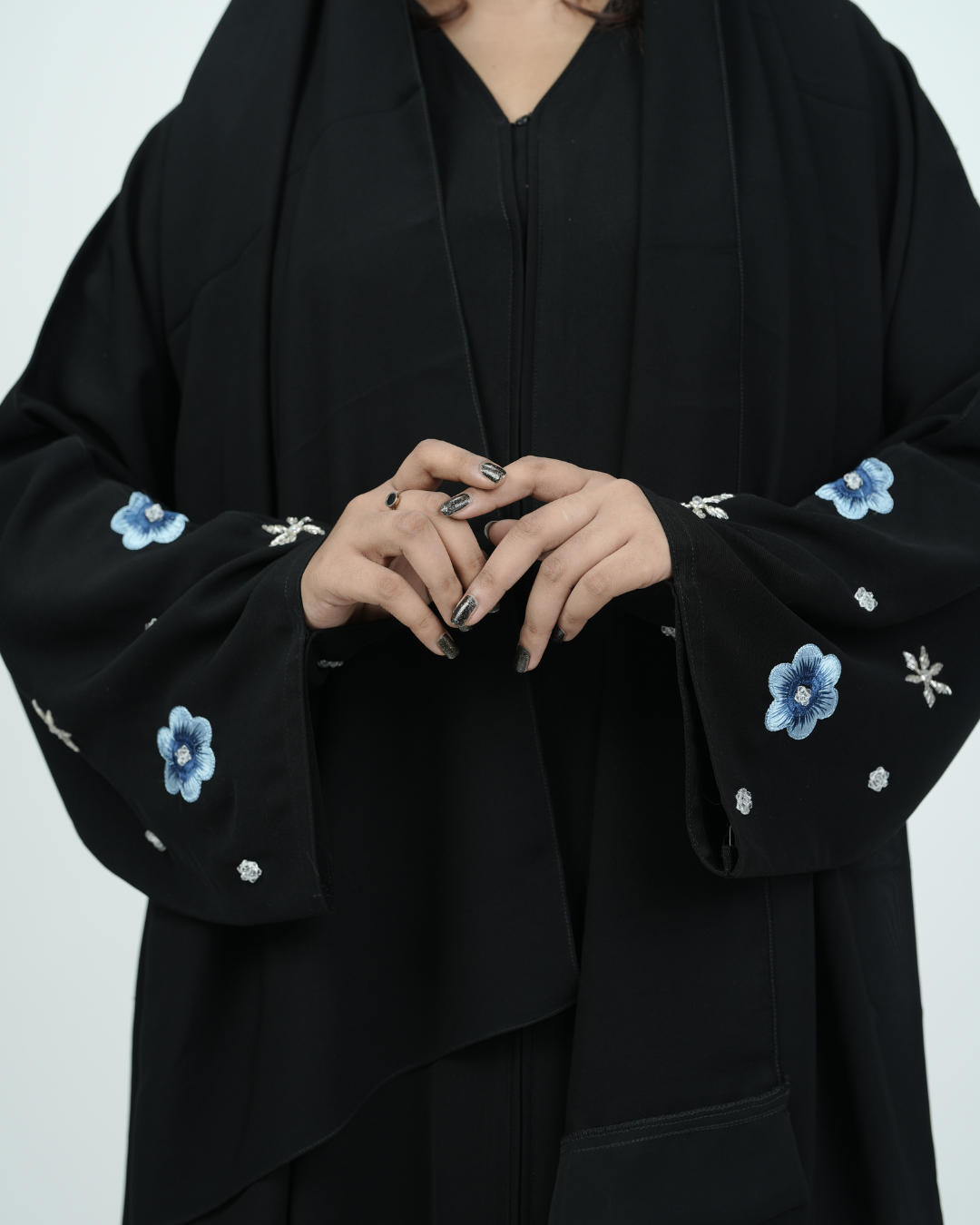 THE BLUE MEADOW ABAYA