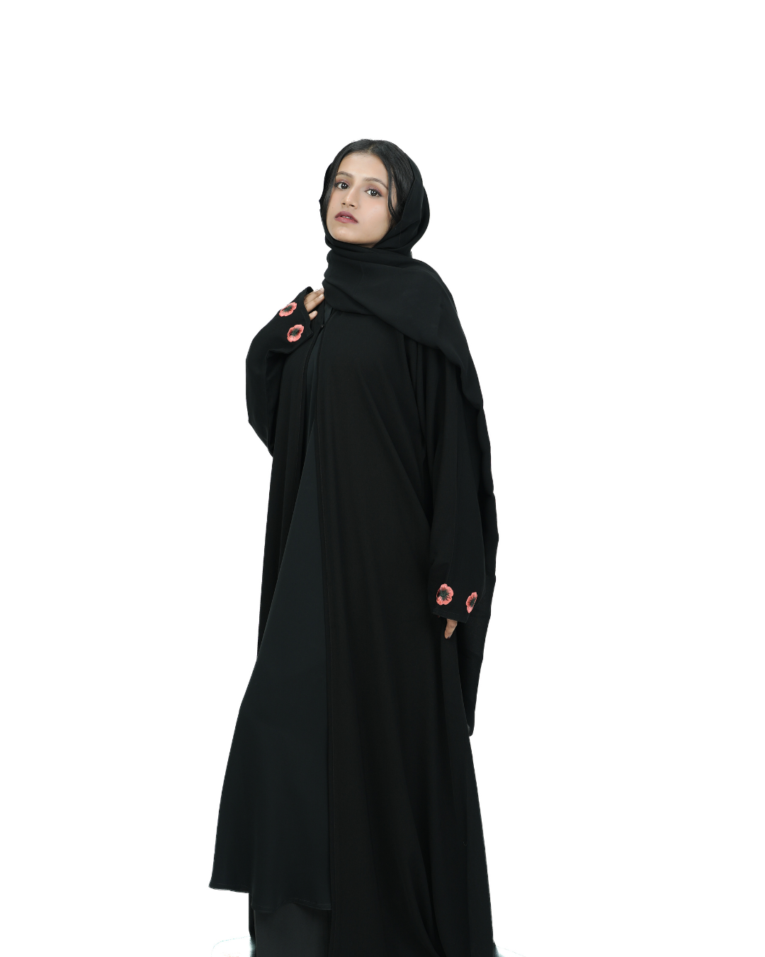 THE HIDDEN BLOOM ABAYA