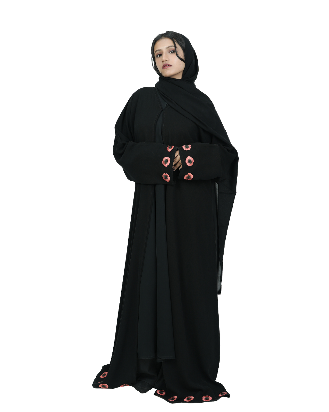 THE HIDDEN BLOOM ABAYA