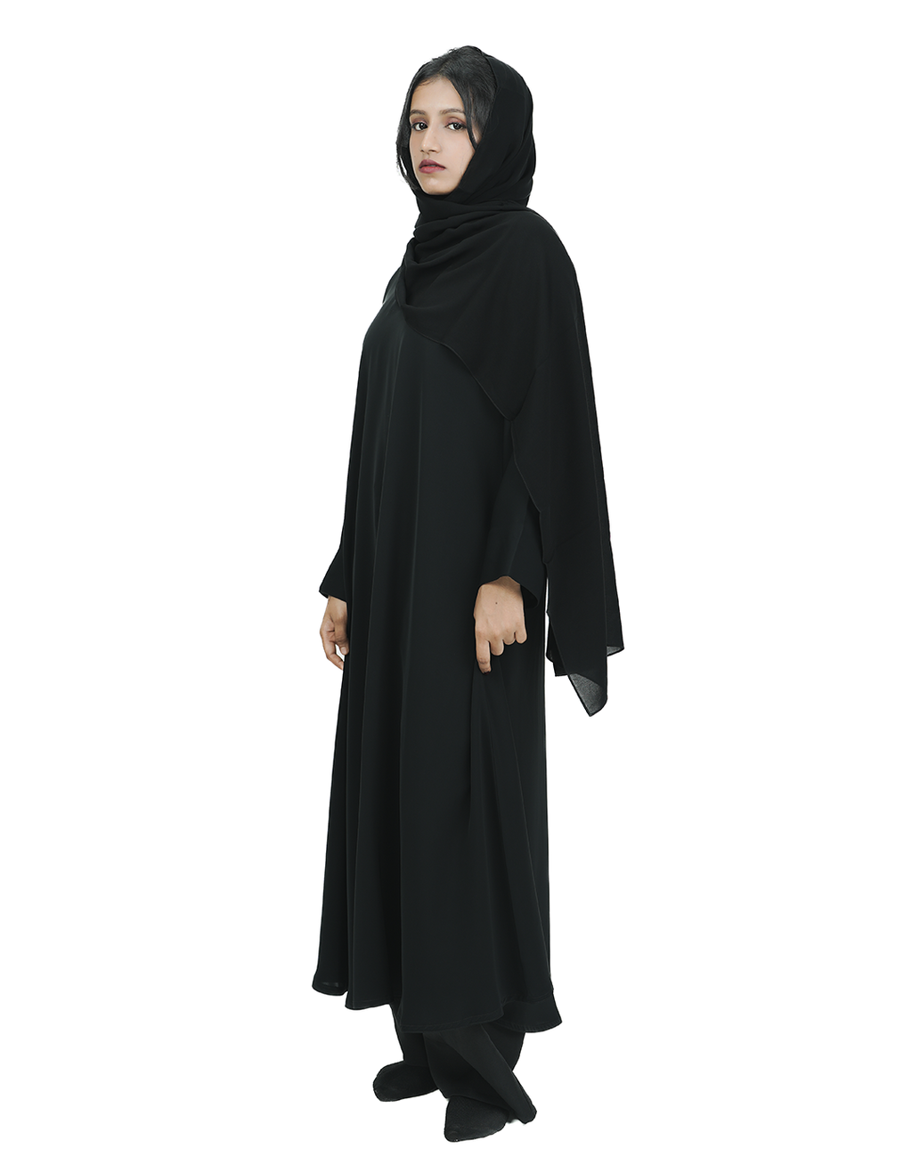 THE ESSENTIAL V NECK ABAYA