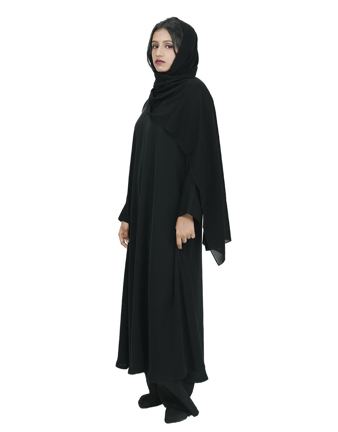 THE ESSENTIAL V NECK ABAYA