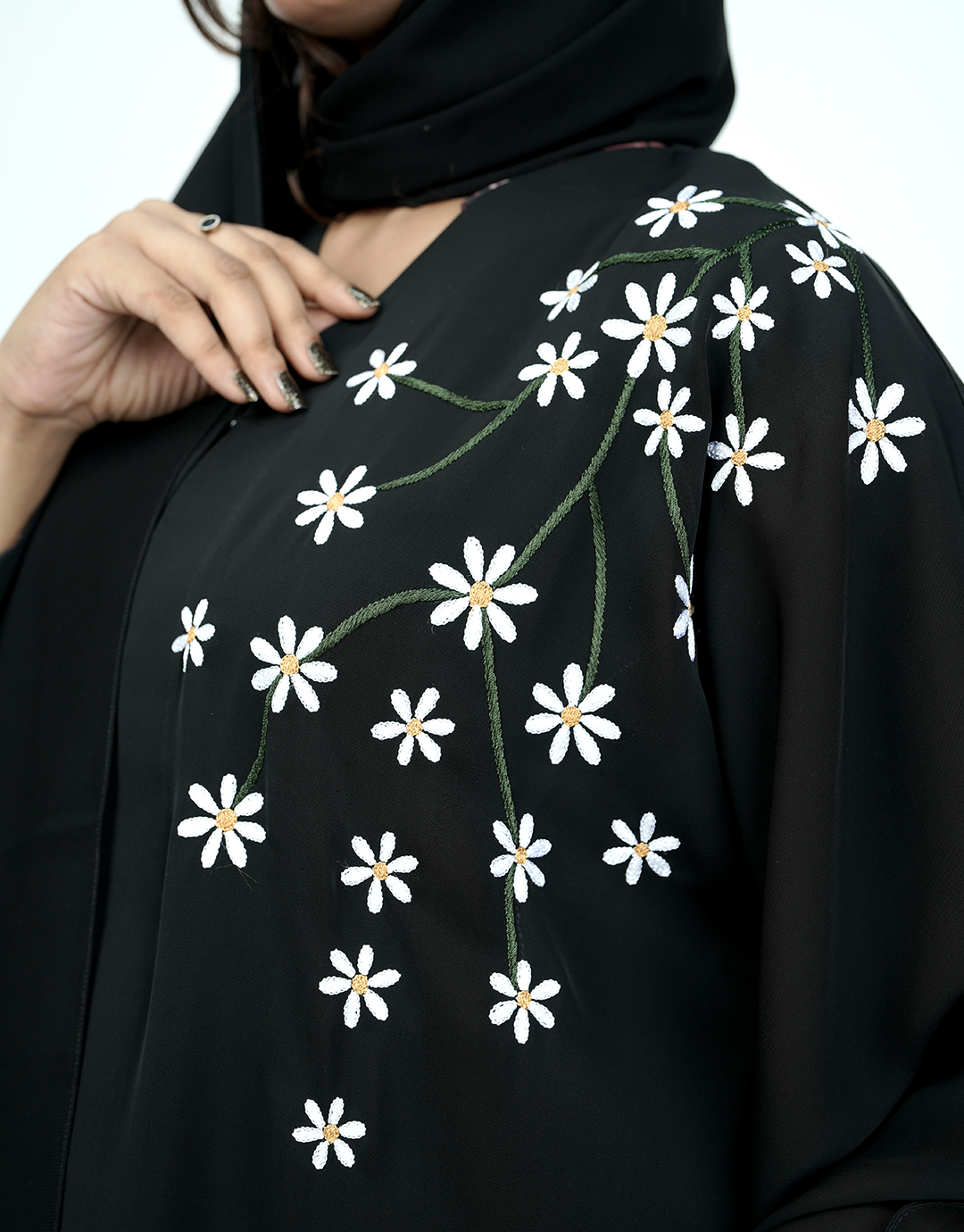 THE CASCADE DAISY ABAYA