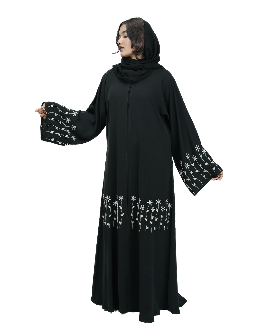 JASMINE WINE ABAYA