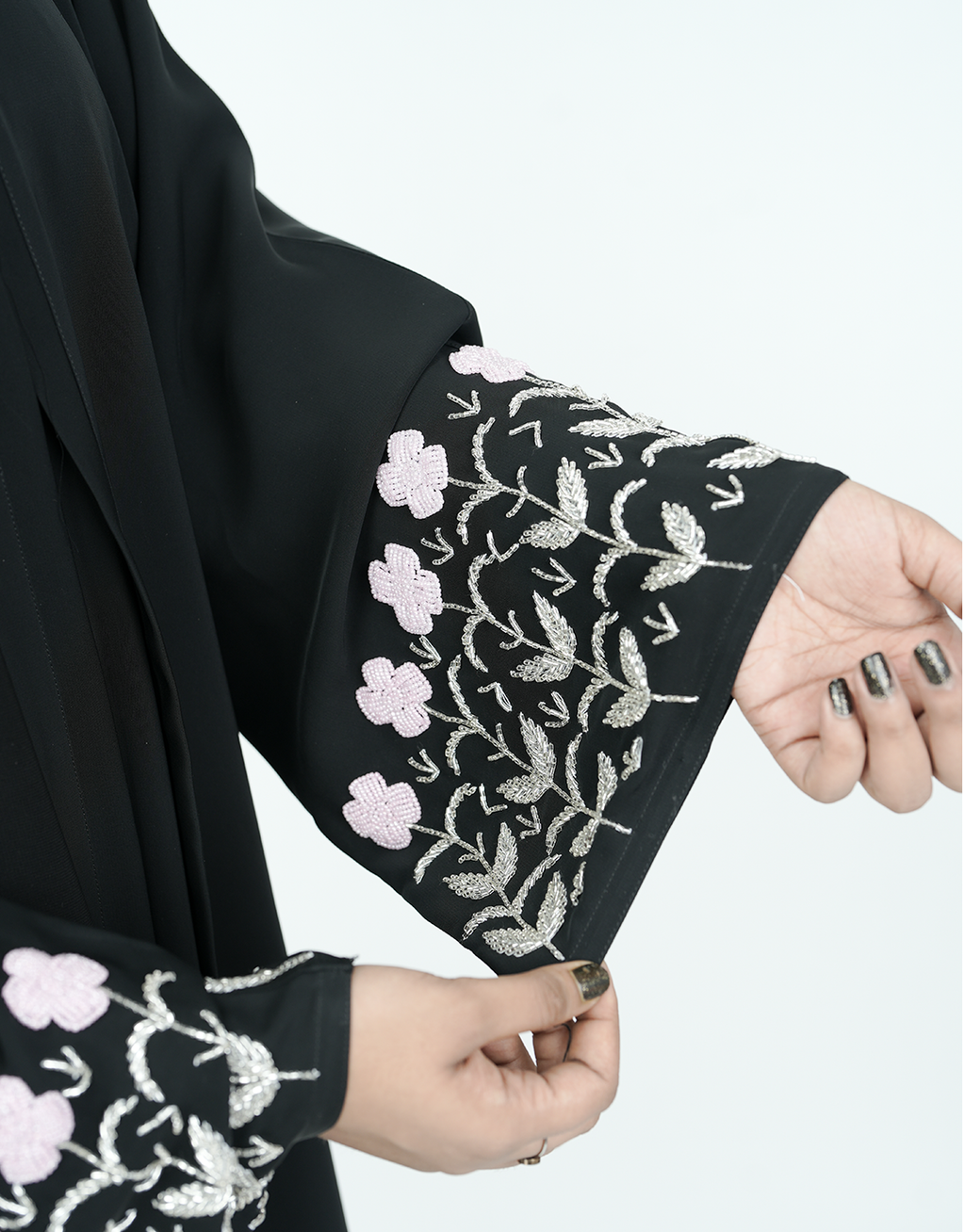 THE BLOSSOM CUFF ABAYA