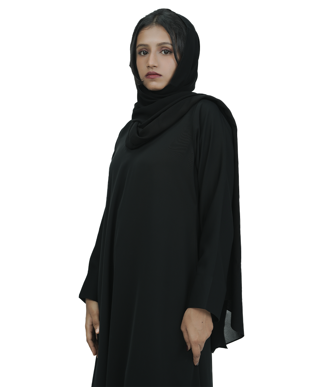 THE ESSENTIAL V NECK ABAYA